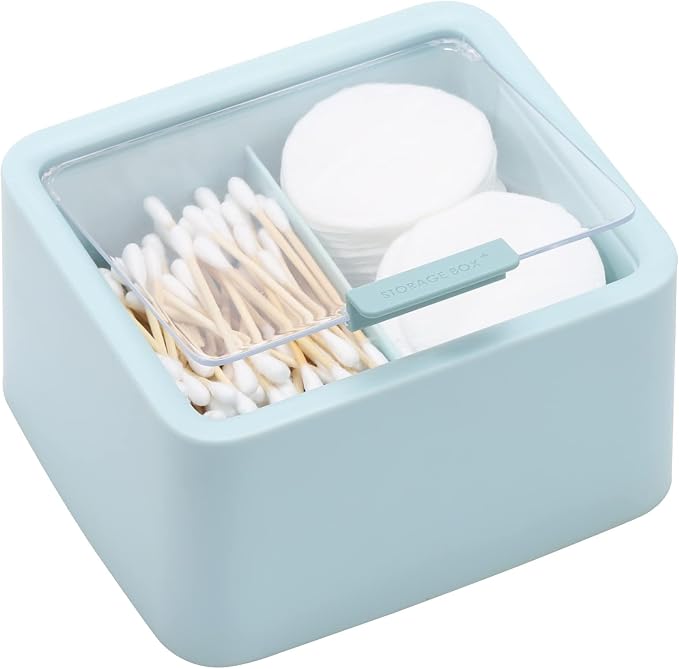 Tecbeauty Large Qtips Holder by Tecbeauty