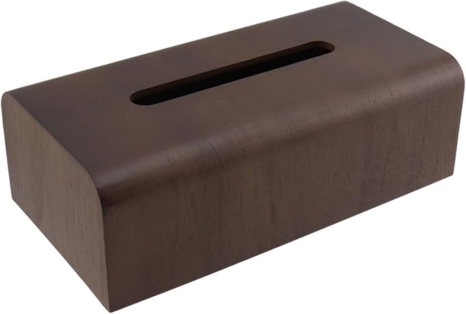 Geesatis Tissue Box Cover, Square Wood Tissue Box Holder, Rectangular Napkin by GeesatisToolHardware