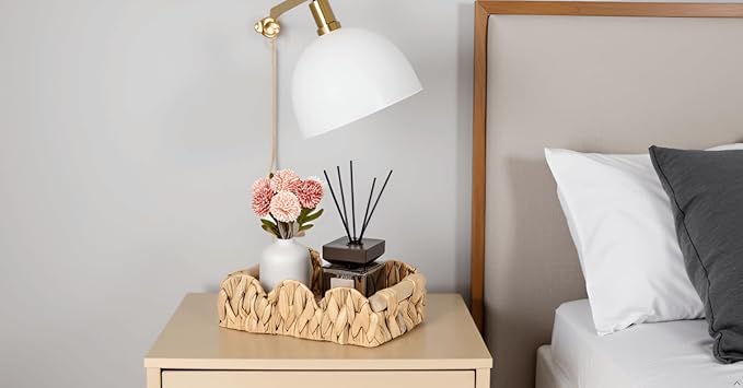 Scalloped Wicker Rattan Baskets - Image 6