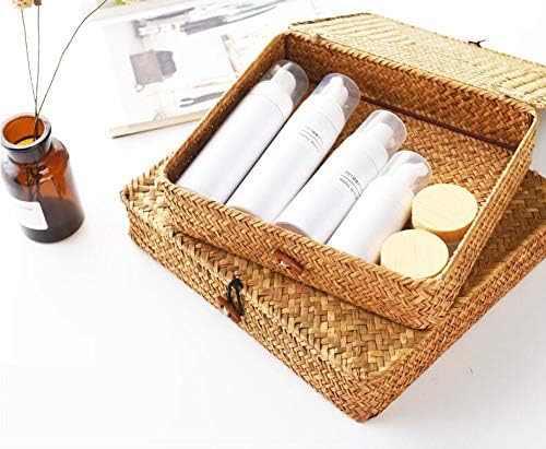 Seagrass Storage Basket Box - Image 5