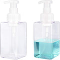 UUJOLY Foaming Soap Dispenser, 450ml Refillable Pump Bottle Plastic by UUJOLY