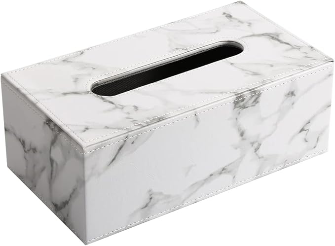 KINGFOM Rectangular PU Leather Tissue Box Cover - Image 3