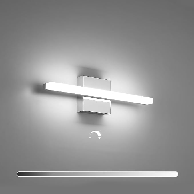 Combuh Dimmable Vanity Light Bar, 9W Over Mirror Lighting Fixture Wall Sconce by Combuh