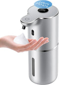 Automatic Foaming Soap Dispenser 12.8oz, Rechargeable & 6 Levels Foaming by Unknown