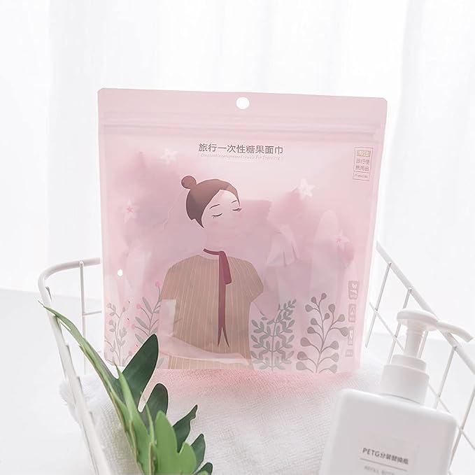 VanFn Disposable Towel, Compressed Towel, Mini Disposable Compressed Washcloth - Image 6
