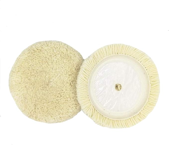 Wool Buffing Pad, 2 Pack 7" Car Polishing Pad - Image 3