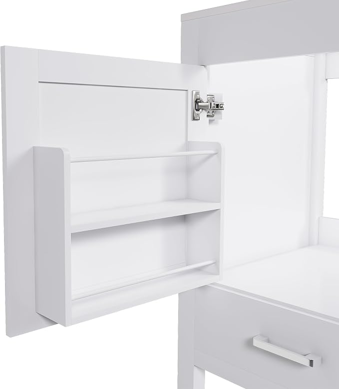Montary 42" Bathroom Vanity Without Sink, Modern Stylish MDF Bathroom Storage - Image 8