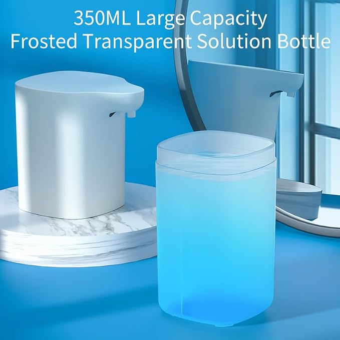 Automatic Foaming Soap Dispenser, Rechargeable, 11.8oz Touchless - Image 6