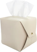 Tissue Box Cover Square, Leather Tissue Holder Organizer by Frayot