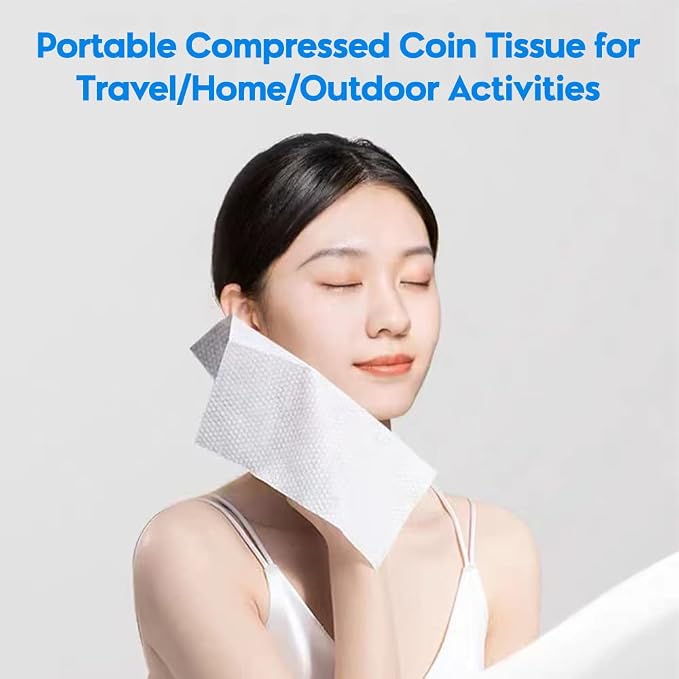 120 Pcs Mini Compressed Towels, Disposable Face Compressed Towel, Compressed - Image 6
