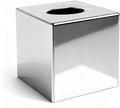 ABS Plastic Square Tissue Box Cover Facial Tissue Holder Silver Square Holder by Homoyoyo