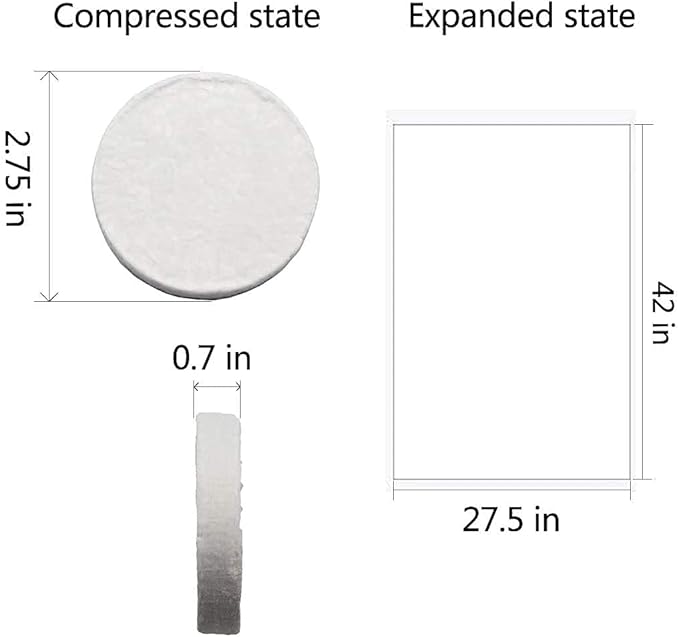 Compressed Towel Tablets Travel Towels Disposable Large Reusable 42x27 inch - Image 5
