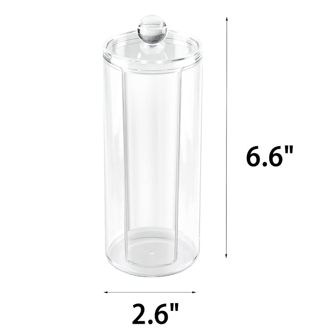 Acrylic Cotton Rounds Holder - Image 4