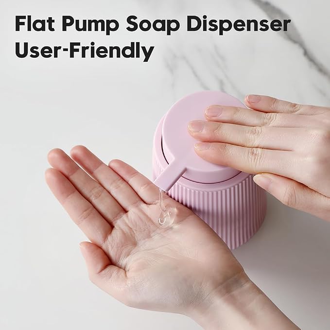 Striped Liquid Hand Soap Dispenser - Image 5