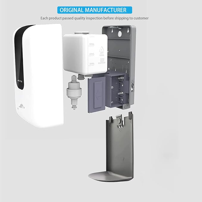 Soap Dispenser, Touchless Automatic Foaming Hand Sanitizer Dispenser Wall Mount - Image 4