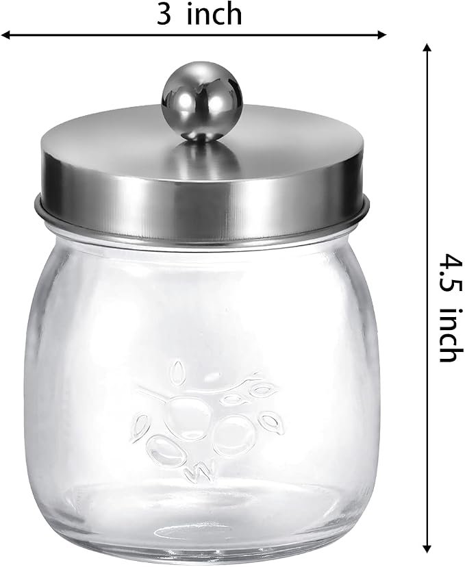 SheeChung 4 Pack Apothecary Jars - Image 7