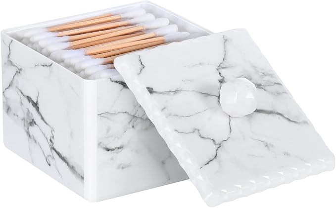 Luxspire Cotton Swab Storage Box by Luxspire