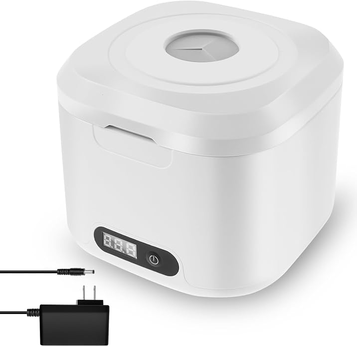 Ultrasonic Retainer Cleaner Machine, 340ML Ultrasonic Cleaner Machine by Unknown