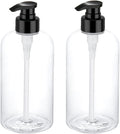 Bynccea Pump Bottle 16 oz/500 ml Empty Shampoo Pump Bottles Dispenser Portable by Bynccea
