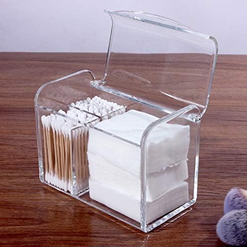 Sooyee Qtip Holder Dispenser for Cotton Ball Swab, Cotton Round Pads, 3 - Image 6