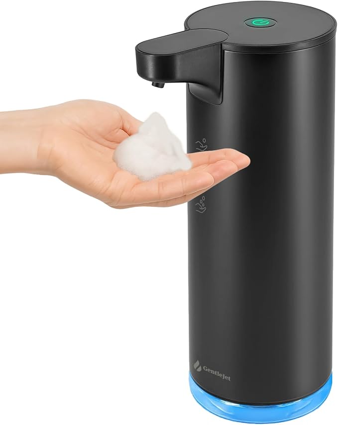 EasyFoam Automatic Foaming Soap Dispenser – Touchless Sensor, USB-C Rechargeable by GentleJet