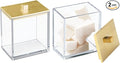 mDesign Plastic Rectangle Apothecary Canister by mDesign