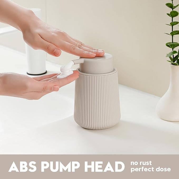 Striped Foaming Hand Soap Dispenser - Image 3