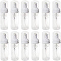12 Pcs Empty Bottle Travel Soap Bottle | Plastic Foam Dispenser Bottle | Mini by VEIDIA
