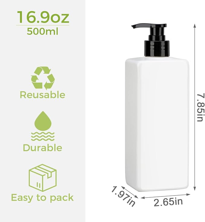 Suream 3Pack Empty Plastic Bottles - Image 3