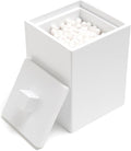 Bathroom Qtip Holder, Resin Cotton Swab Holder by HOME