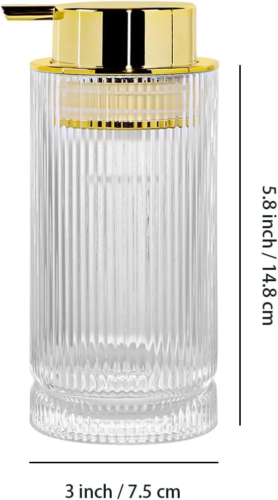 14 Oz Foaming Soap Dispenser, Refillable Foam Pump Bottle Lotion Container - Image 6