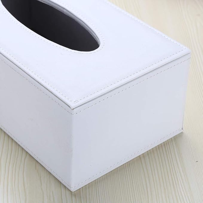 KINGFOM Rectangular PU Leather Tissue Box Cover - Image 7