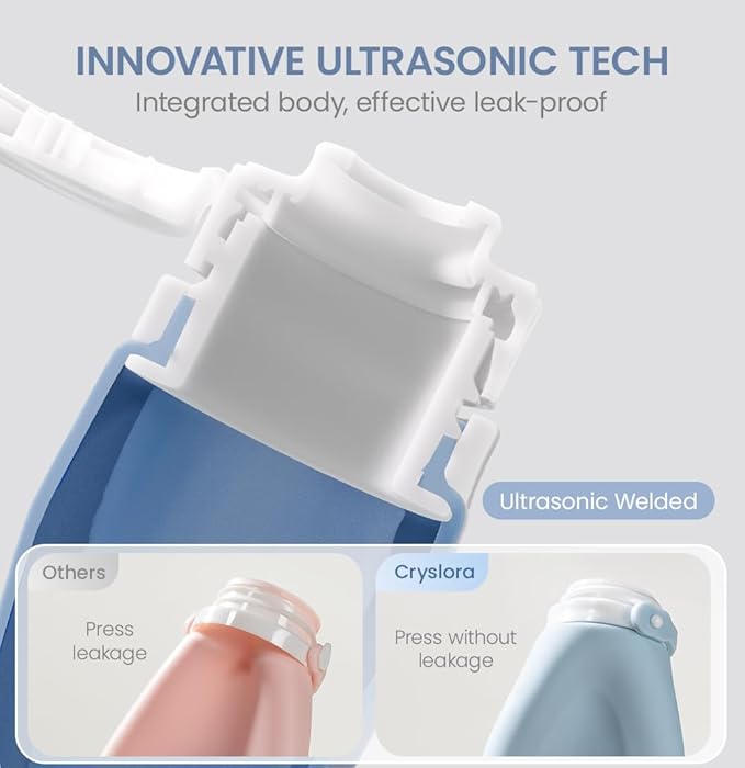 Travel Bottles for Toiletries, TSA Approved 2oz Container, High-Effeiciency - Image 3