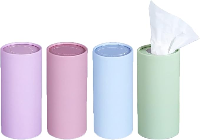 4 Pack Facial Tissues Bulk by WedFeir