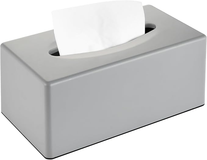 Tissue Box Cover, Rectangular Facial Tissue Holder by MoreTidierAndMoreFortunate