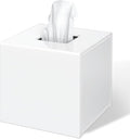 FEMELI Tissue Box Cover, Square Acrylic Tissues Paper Holder by FEMELI