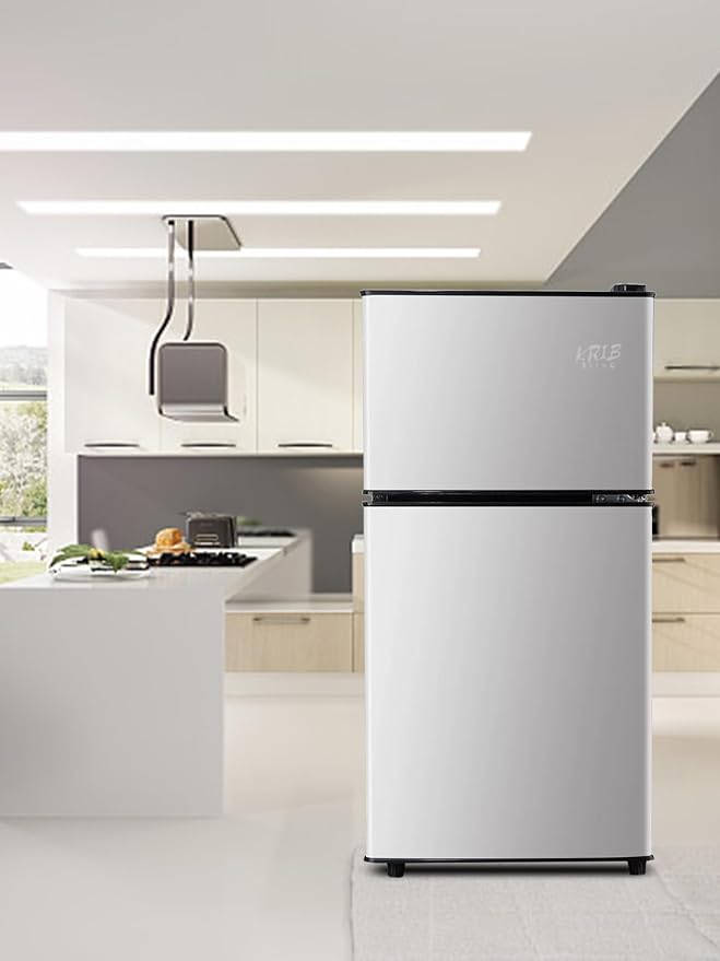 Mini Fridge, 3.5 Cu.Ft Compact Refrigerator Small Refrigerator 7 Level - Image 5