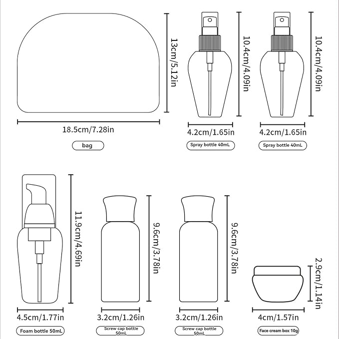 Travel Bottles Set - Image 7