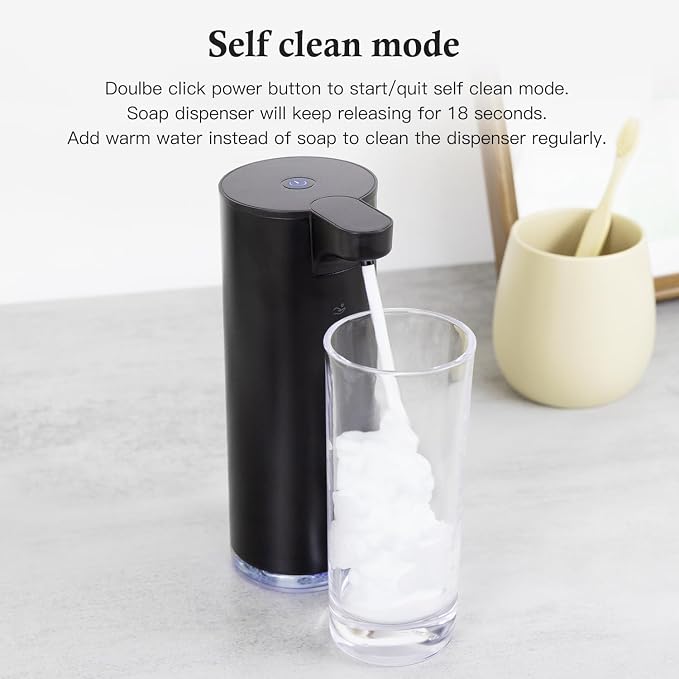 LAOPAO Automatic Soap Dispenser Foaming: Rechargeable Touchless Soap Dispenser - Image 6