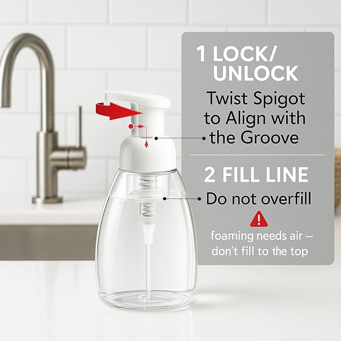 Bar5F Foaming Soap Dispenser Pump Bottle - Image 9