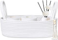 ABenkle Rope Boho Storage Basket, Small Woven Bathroom Organizer, Decorative by ABenkle