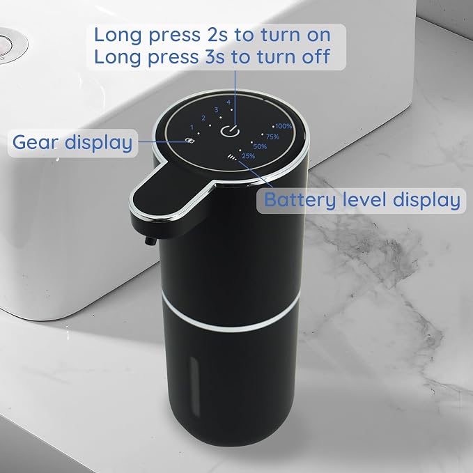 Liquid Soap Dispenser, Automatic Soap Dispenser, 13.5oz/400ml Automatic Soap - Image 3