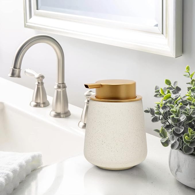 Foaming Soap Dispenser - 12 Oz Ceramic Soap Dispenser - Image 7
