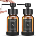 Foaming Soap Dispenser Set, Glass Foam Soap Dispenser by ORCHID+HOME