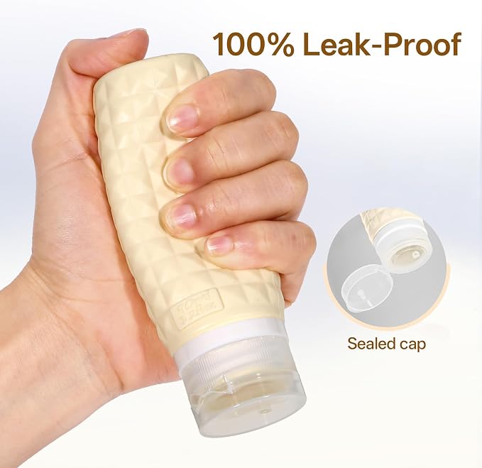 Travel Bottles for Toiletries, TSA Approved Travel Size Containers, Leak Proof - Image 6