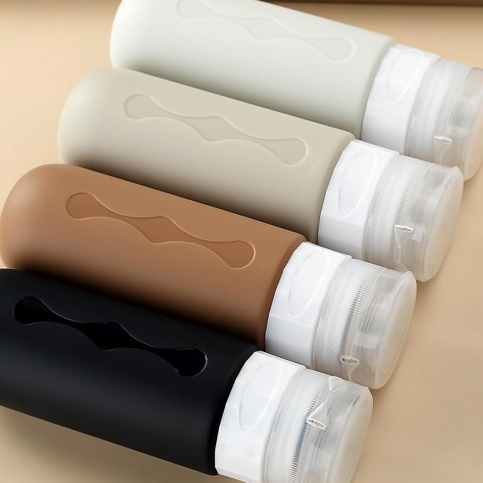 Gemice Travel Bottles for Toiletries, Tsa Approved Travel 3oz Size Containers - Image 6