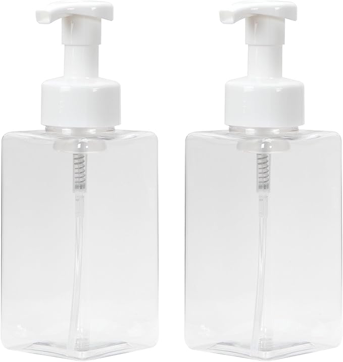 Ginger Lily Farms Foaming Soap Dispenser, Refillable Plastic Pump Bottles by GingerLilyFarms