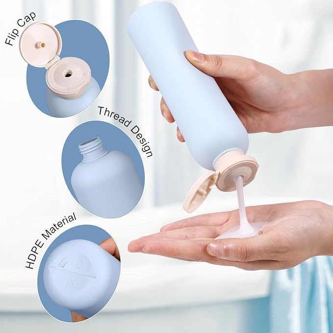 8.8oz Travel Essentials Shampoo Bottles - Image 4