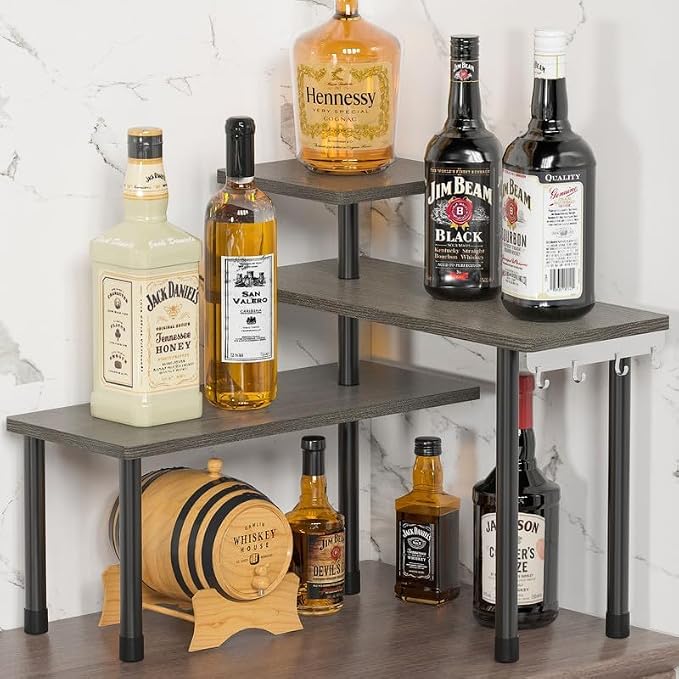 ZHWS Kitchen Countertop Organizer, Bathroom Counter Organizer, Adjustable 3 - Image 3
