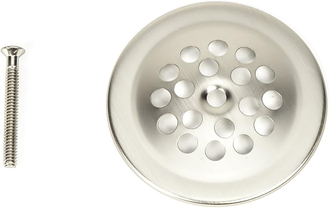 PF WaterWorks Bathtub/Bath Tub Drain Shoe Grid/Strainer Cover by PermaFLOW